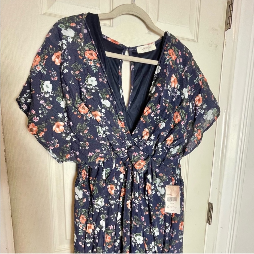 Floral jumpsuit NWT